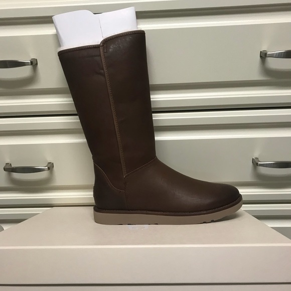 leather abree ugg boots